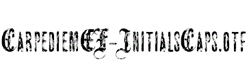 CarpediemEF-InitialsCaps.otf