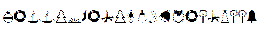 Carr-Xmas-Dingbats.ttf