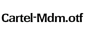 Cartel-Mdm.otf