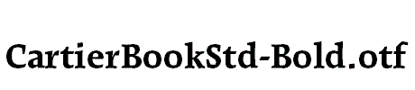 CartierBookStd-Bold.otf
