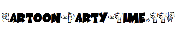 Cartoon-Party-Time.TTF