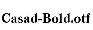 Casad-Bold.otf