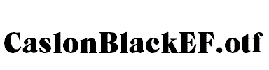CaslonBlackEF.otf