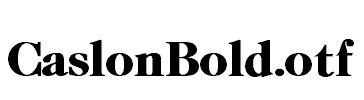 CaslonBold.otf