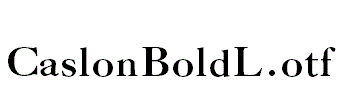 CaslonBoldL.otf