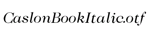 CaslonBookItalic.otf