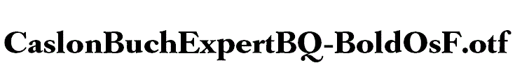 CaslonBuchExpertBQ-BoldOsF.otf