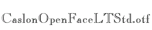 CaslonOpenFaceLTStd.otf