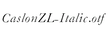 CaslonZL-Italic.otf