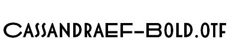 CassandraEF-Bold.otf