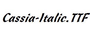 Cassia-Italic.TTF