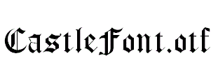 CastleFont.otf