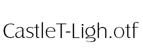 CastleT-Ligh.otf