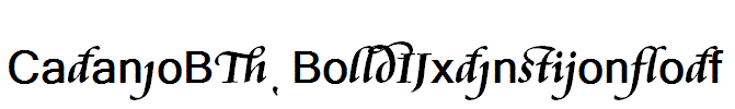CataneoBT-BoldExtension.otf