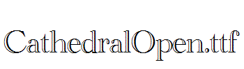 CathedralOpen.ttf