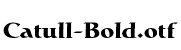 Catull-Bold.otf