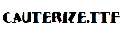 Cauterize.TTF