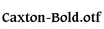 Caxton-Bold.otf