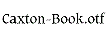 Caxton-Book.otf