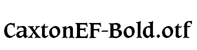 CaxtonEF-Bold.otf