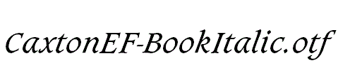 CaxtonEF-BookItalic.otf