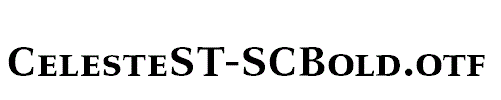 CelesteST-SCBold.otf
