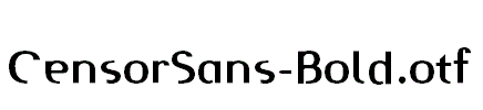 CensorSans-Bold.otf