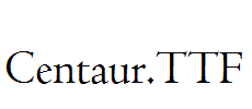 Centaur.TTF
