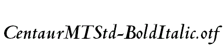 CentaurMTStd-BoldItalic.otf