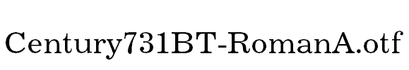 Century731BT-RomanA.otf