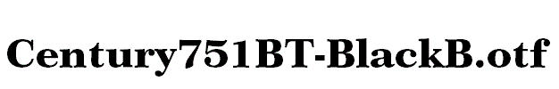 Century751BT-BlackB.otf