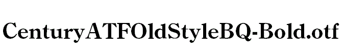 CenturyATFOldStyleBQ-Bold.otf