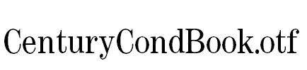 CenturyCondBook.otf