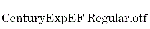 CenturyExpEF-Regular.otf