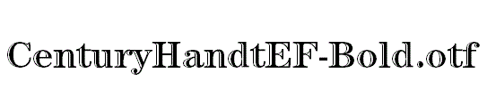 CenturyHandtEF-Bold.otf