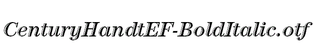 CenturyHandtEF-BoldItalic.otf