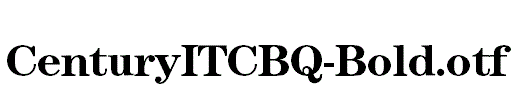 CenturyITCBQ-Bold.otf