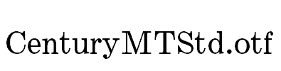 CenturyMTStd.otf