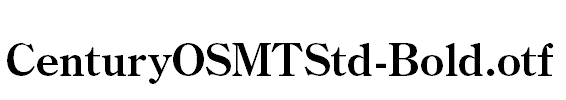CenturyOSMTStd-Bold.otf