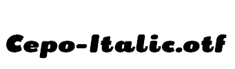 Cepo-Italic.otf