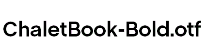 ChaletBook-Bold.otf