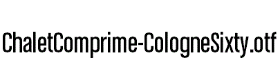 ChaletComprime-CologneSixty.otf