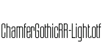 ChamferGothicRR-Light.otf
