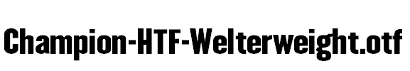 Champion-HTF-Welterweight.otf