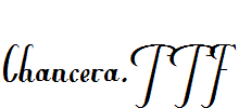 Chancera.TTF