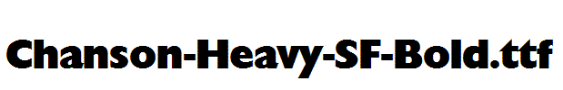 Chanson-Heavy-SF-Bold.ttf