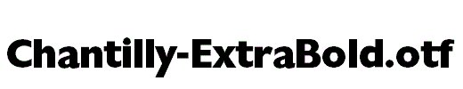 Chantilly-ExtraBold.otf