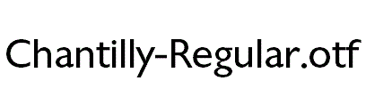 Chantilly-Regular.otf