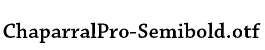 ChaparralPro-Semibold.otf