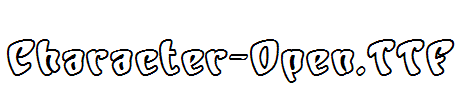 Character-Open.TTF